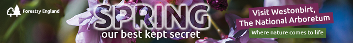 Westonbirt Spring Campaign (Leaderboard Ad)