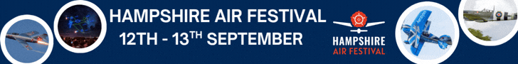 Hampshire Air Show (Leaderboard Ad)