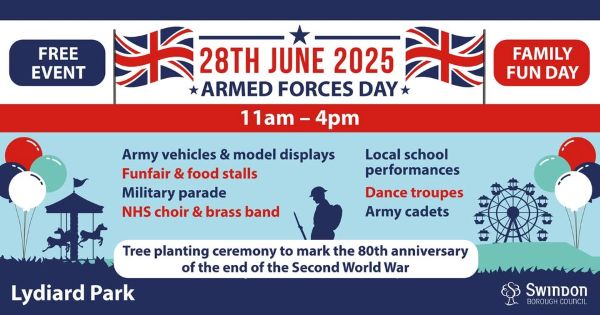 Armed Forces Day at Lydiard Park