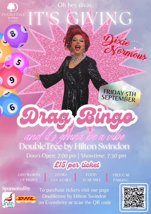 It's Giving Drag Bingo at The Doubletree by Hilton