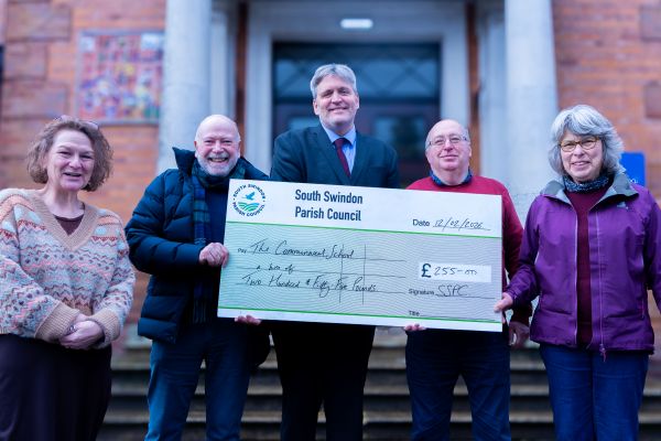 South Swindon Parish Council Donates £255 to Commonweal School’s PT