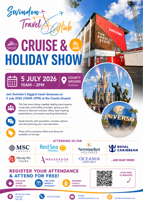 Swindon Travel Hub's Cruise and Holiday Show