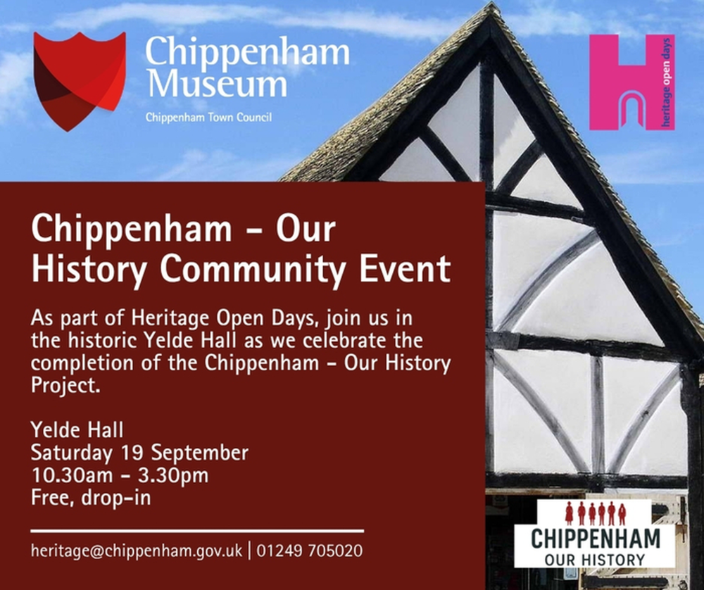 Heritage Open Days: Chippenham – Our History Community Event
