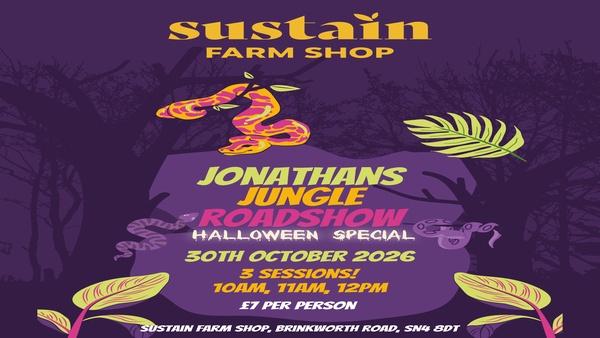 Jonathan's Jungle Roadshow Halloween Special at Sustain Farm Shop