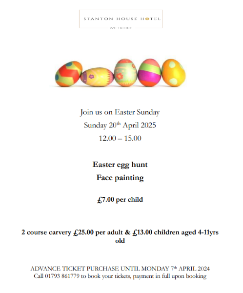 Easter Sunday at Stanton House Hotel