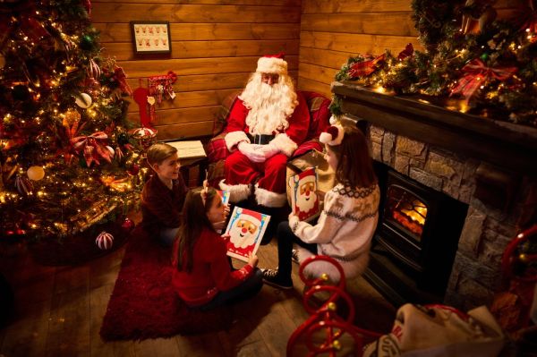 Santa Glamping Experience at Whitemead Forest Park