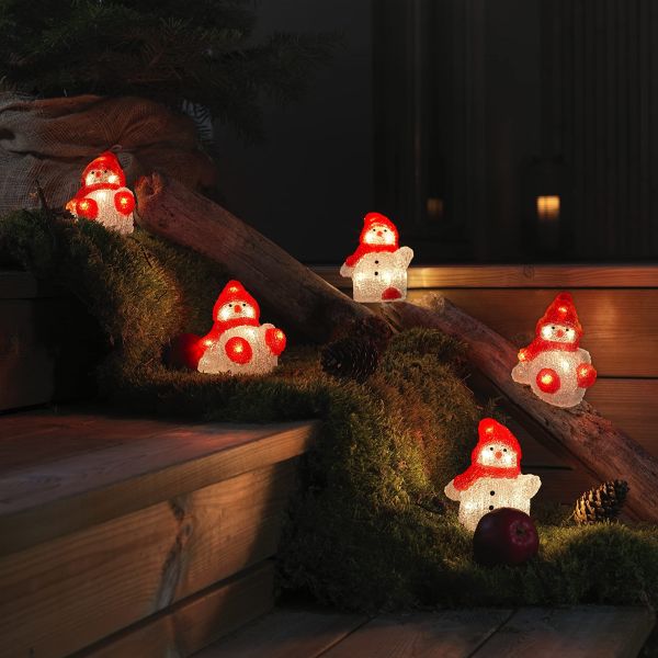 Lighting Bug's Product of the Month: LED Snowmen 5 Piece Set