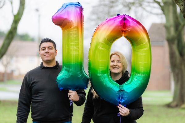Client Image: Black Nova 10 balloons