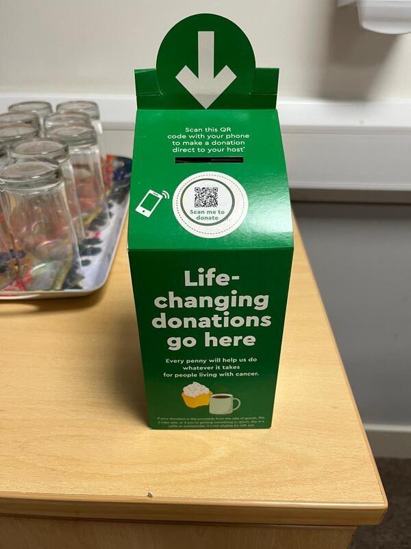 Client Image: Bowman House Macmillan Coffee Morning