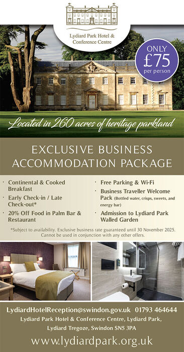 Exclusive Business Accomodation Package at Lydiard Park Hotel & Conference Centre